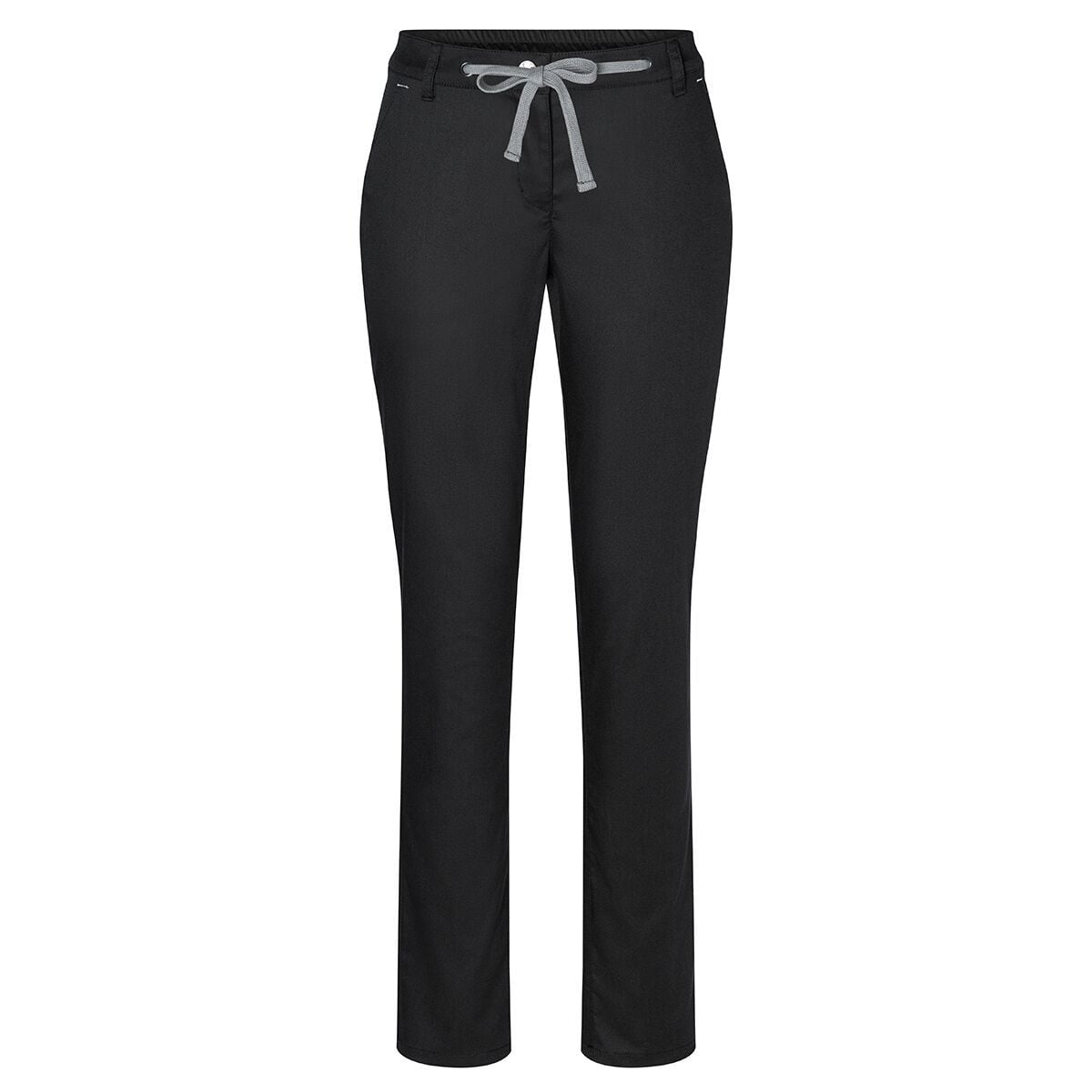 Karlowsky Chino Modern-Stretch - pantaloni de damă - culoarea neagră - mărime: 34