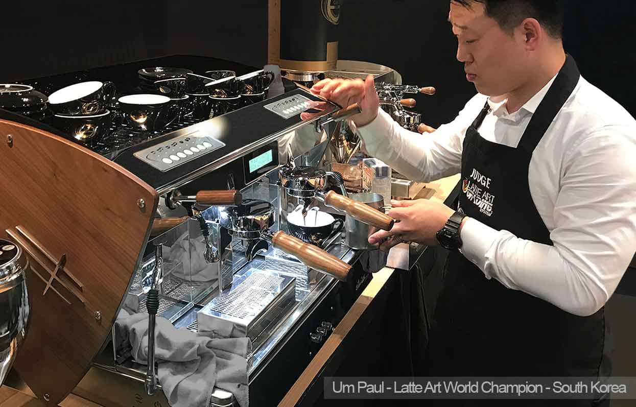 Espressor profesional 2 grupuri Orchestrale Etnica Display TT Automat, boiler 12L flanșat, robineți joystick, Italia — 10