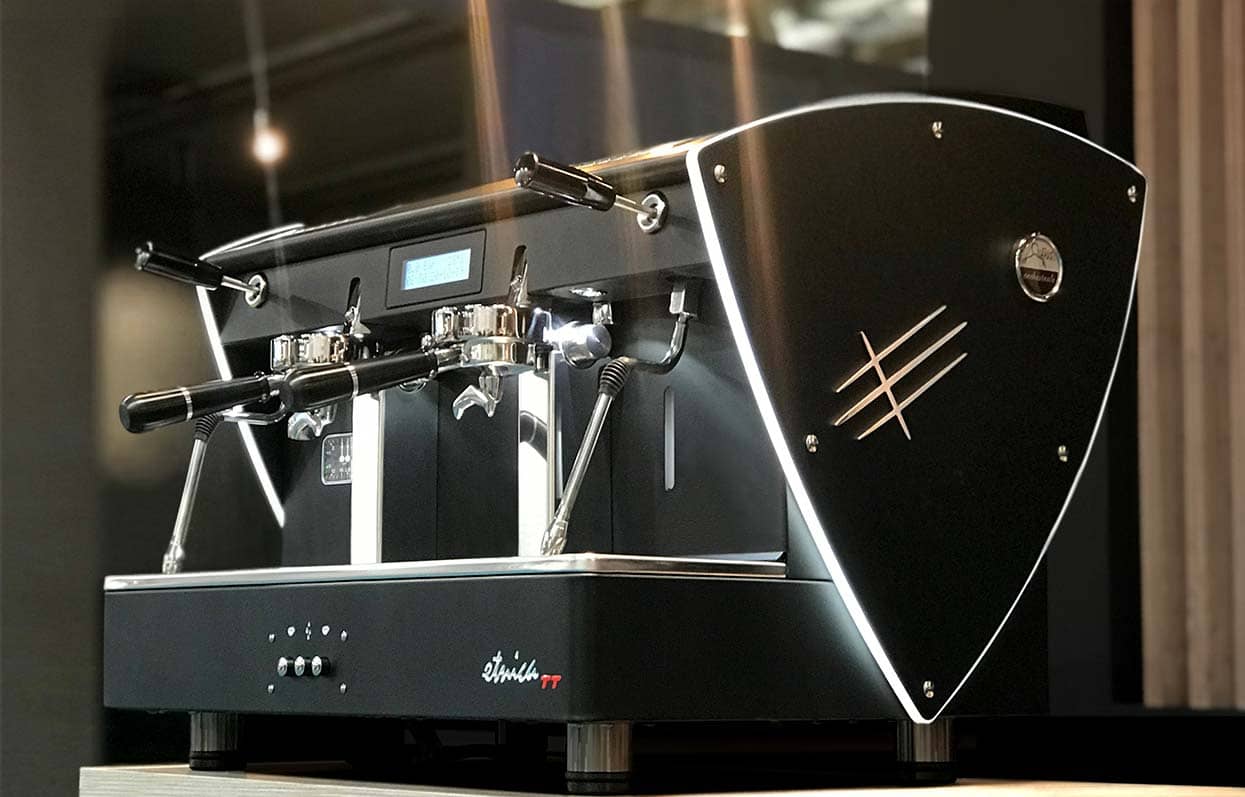 Espressor profesional 2 grupuri Orchestrale Etnica Display TT Automat, boiler 12L flanșat, robineți joystick, Italia — 8