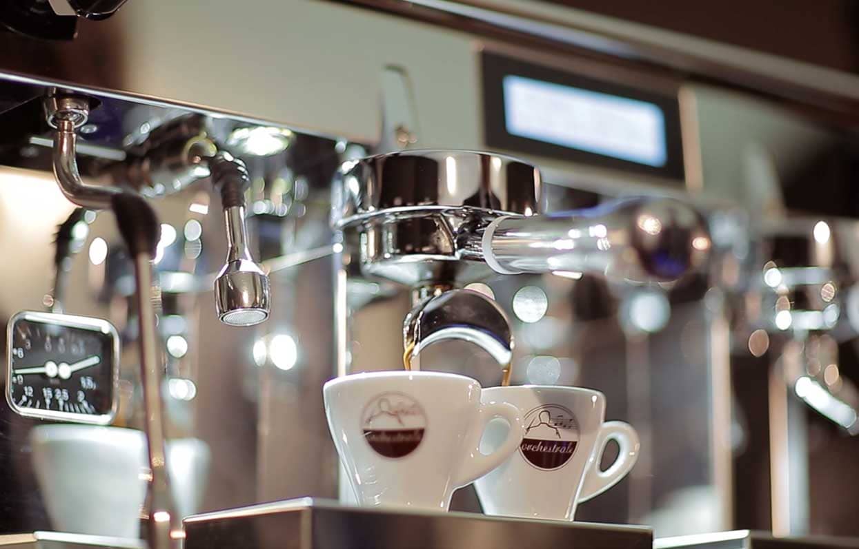 Espressor profesional 2 grupuri Orchestrale Etnica Display TT Automat, boiler 12L flanșat, robineți joystick, Italia — 9