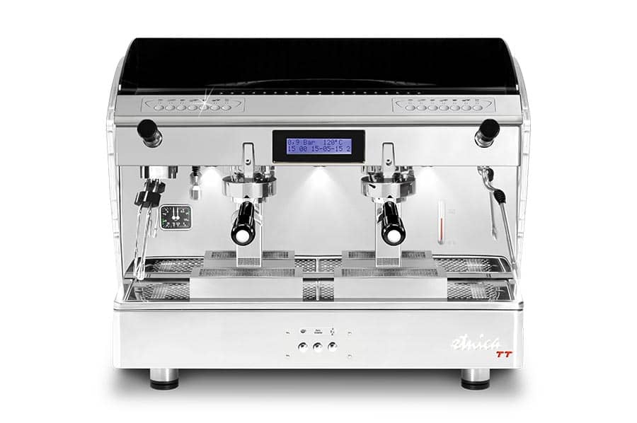 Espressor profesional 2 grupuri Orchestrale Etnica Display TT Automat, boiler 12L flanșat, robineți joystick, Italia — 3