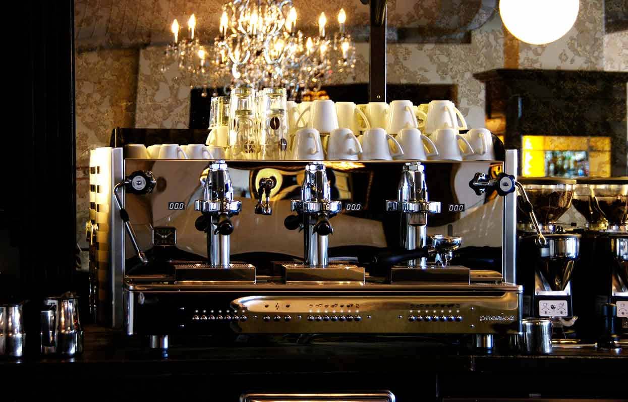 Espressor profesional 3 grupuri Orchestrale Etnica Display TT Automat, boiler 17L flanșat, robineți joystick, Italia — 8