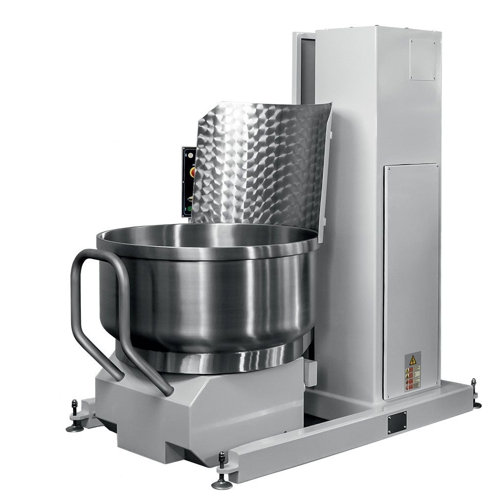 Elevator basculator hidraulic cuve pe divizor Macpan RCET 300 (cuve 300 kg) | Inox AISI 304
