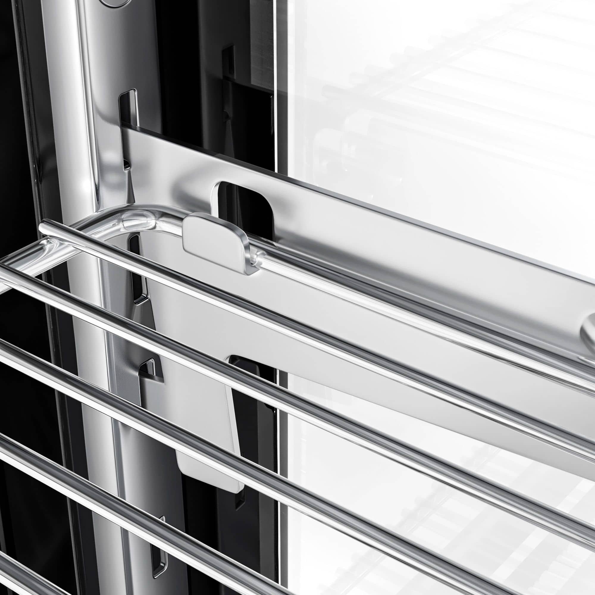 Vitrină caldă de banc profesională - 1219 mm - 1,8 kW - cu 3 rafturi — 8