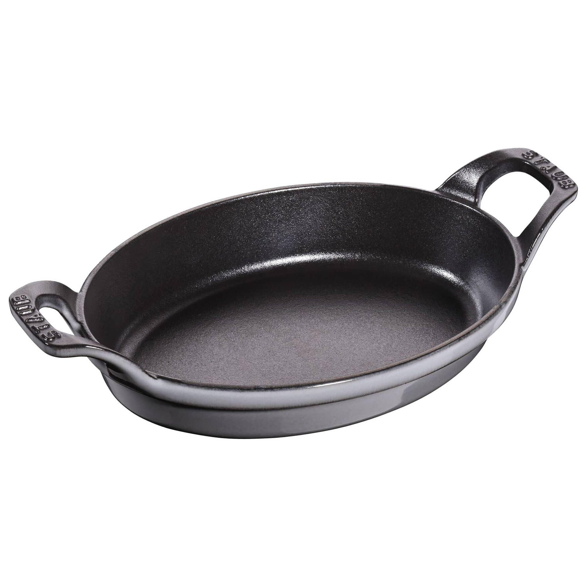STAUB | SPECIALITIES - Tavă pentru cuptor - ovală - 210mm - fontă - gri grafit — 2