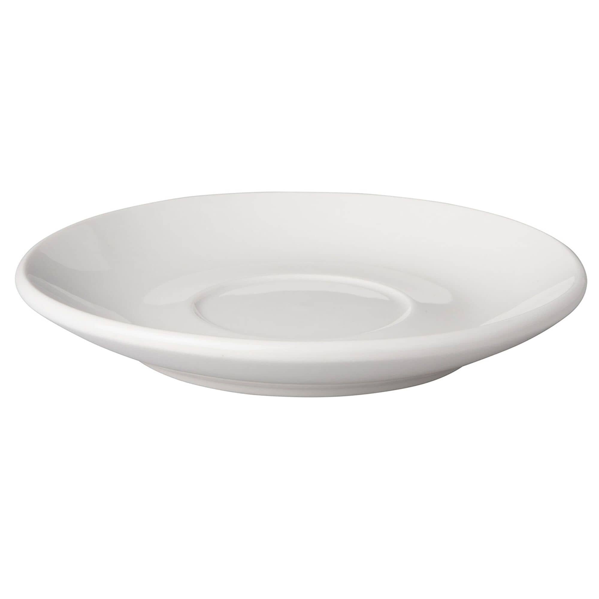 (6 buc) Budgetline Mammoet - Farfurioară cappuccino - Ø 140 mm - Alb — 4