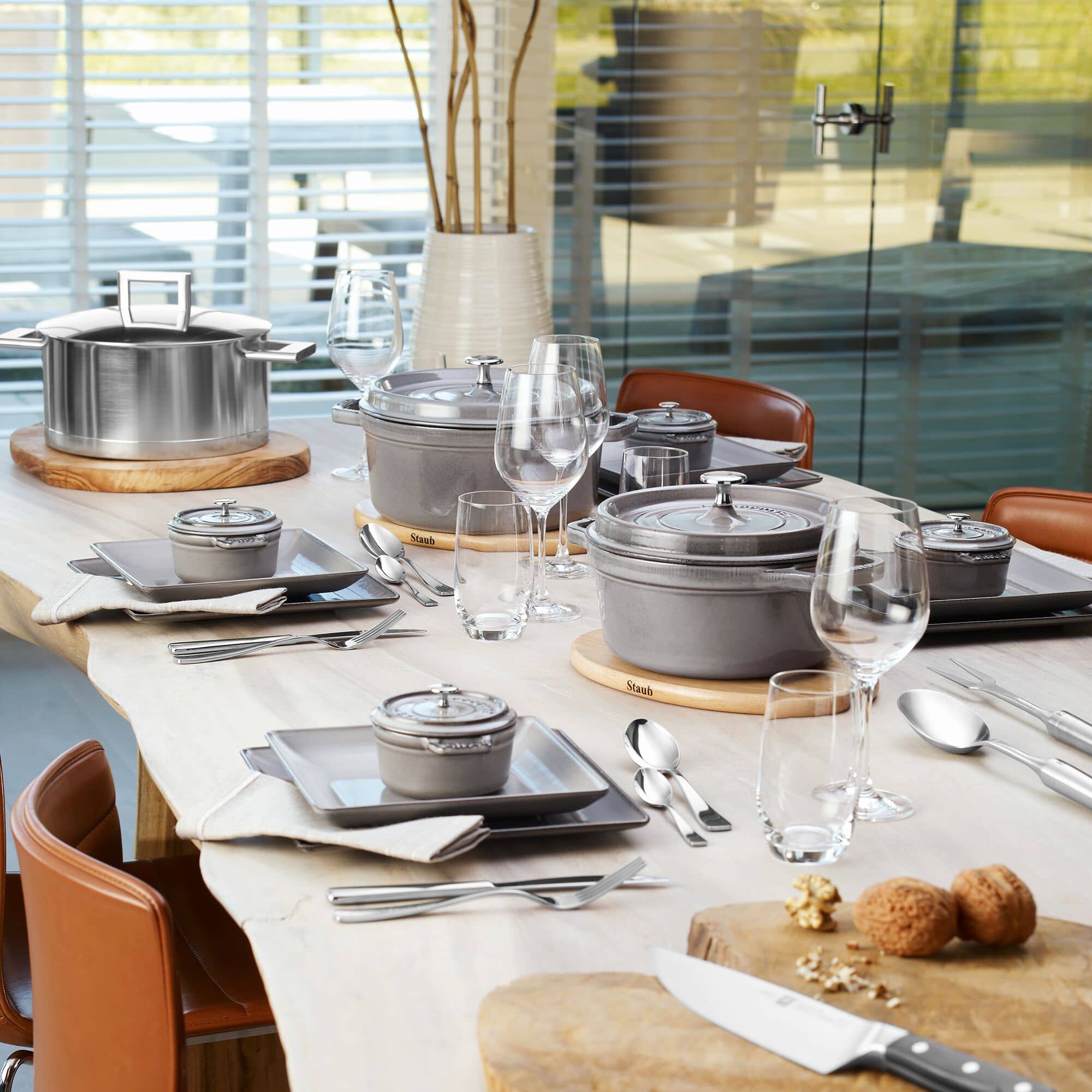 STAUB | LA COCOTTE - Cocotte - Ø 340mm - Fontă - Gri grafit — 20