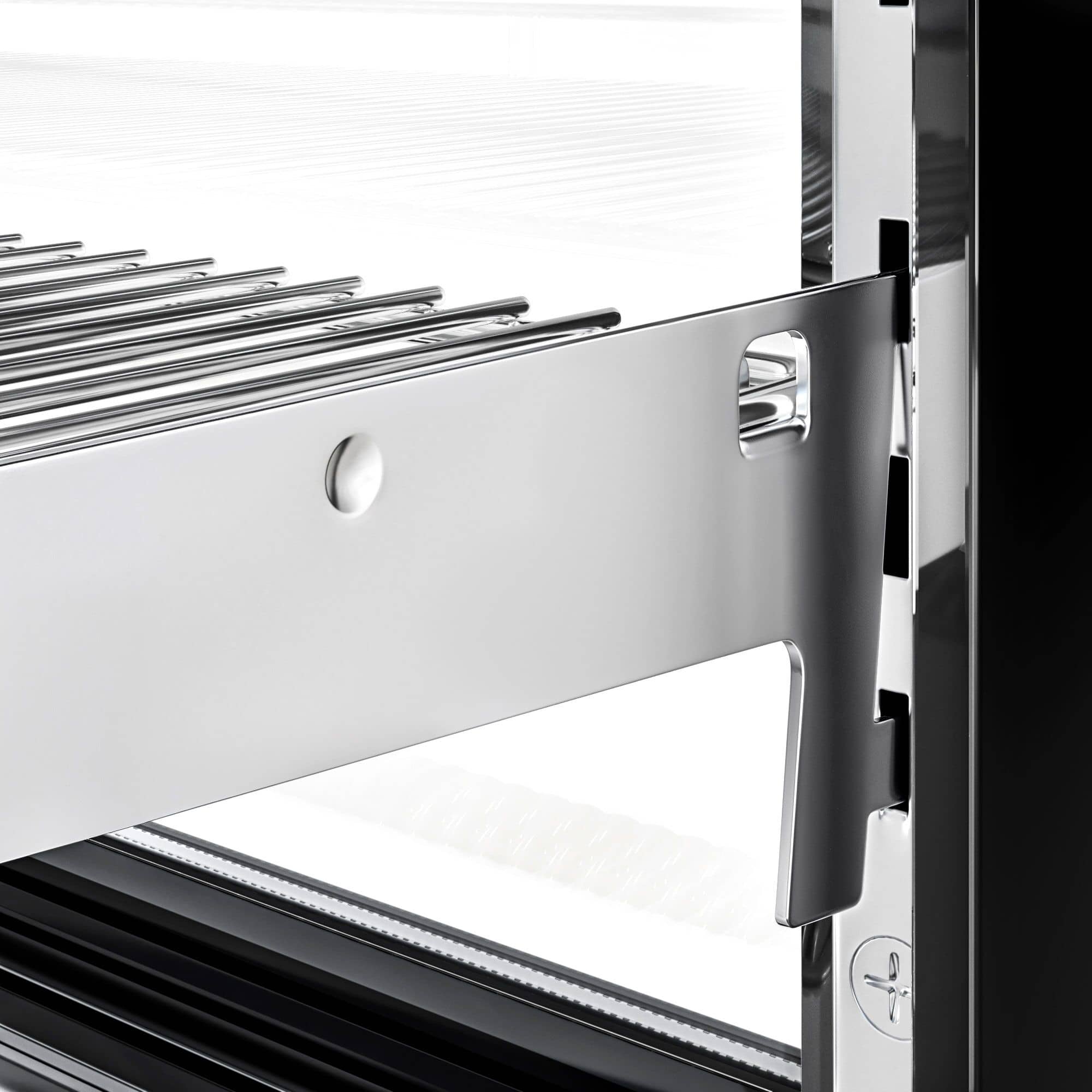 Vitrină caldă de banc profesională - 1219 mm - 1,8 kW - cu 3 rafturi — 9