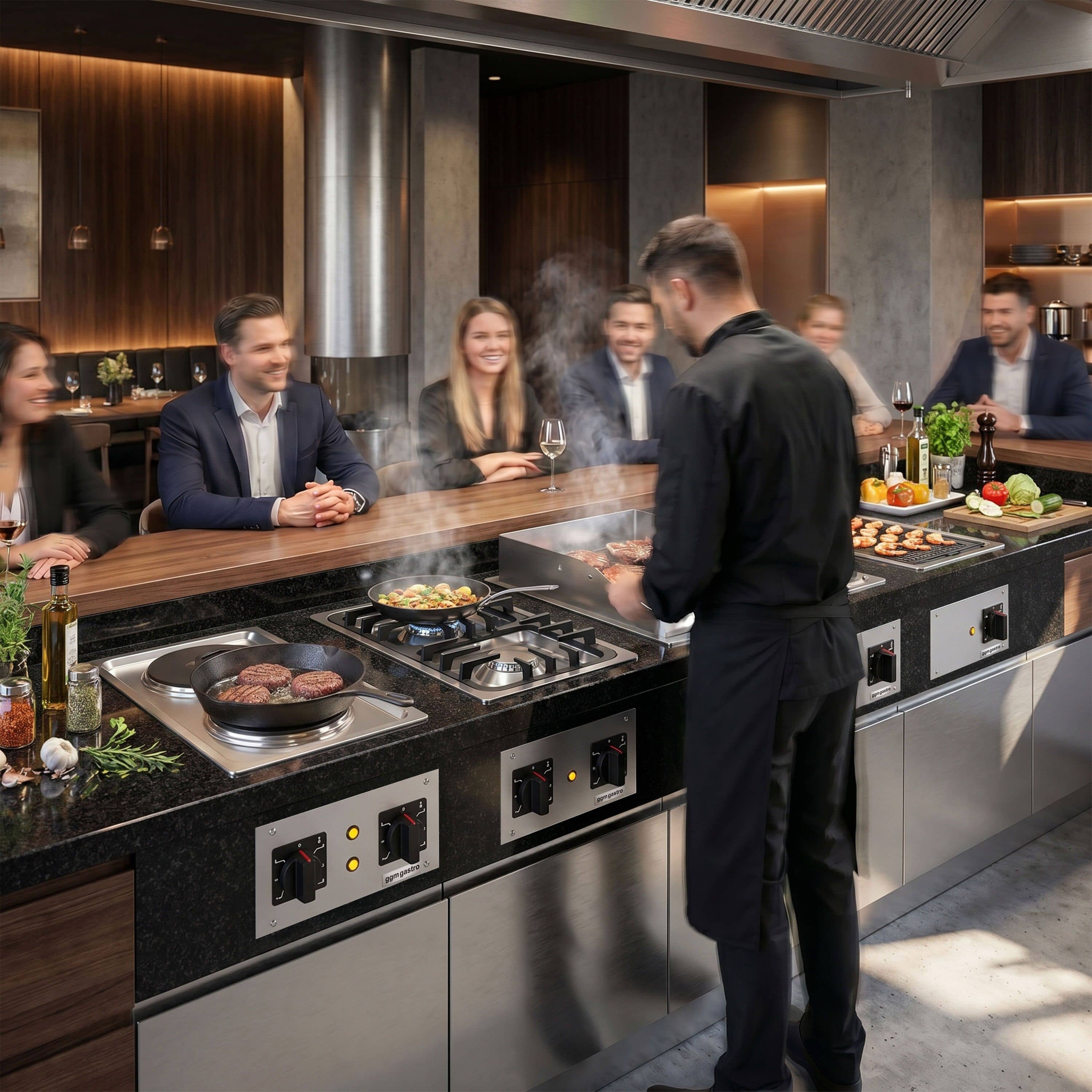 Grătar electric de montat încorporat – 3,75 kW — 10