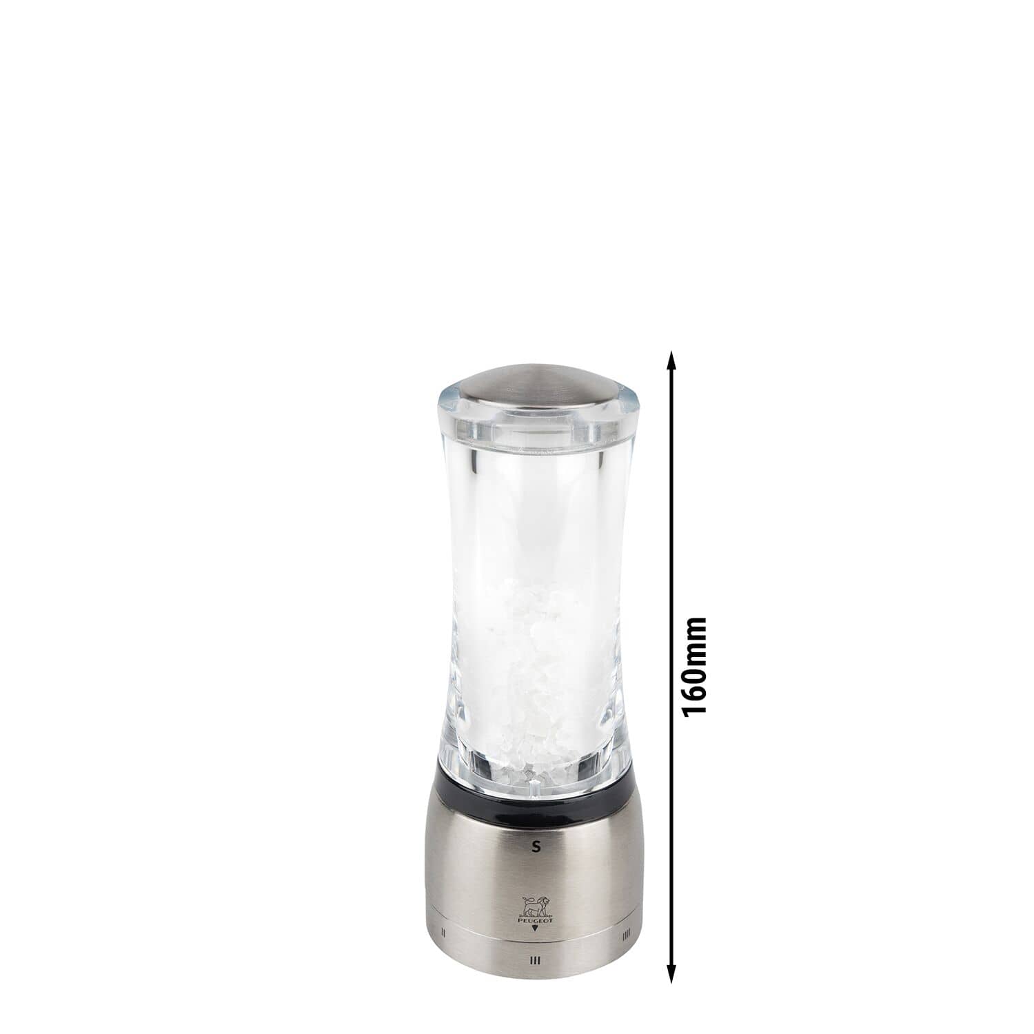 (6 bucăți) PEUGEOT | DAMAN - Râșniță de sare - u'Select Z - Acril - Înălțime: 160 mm — 3