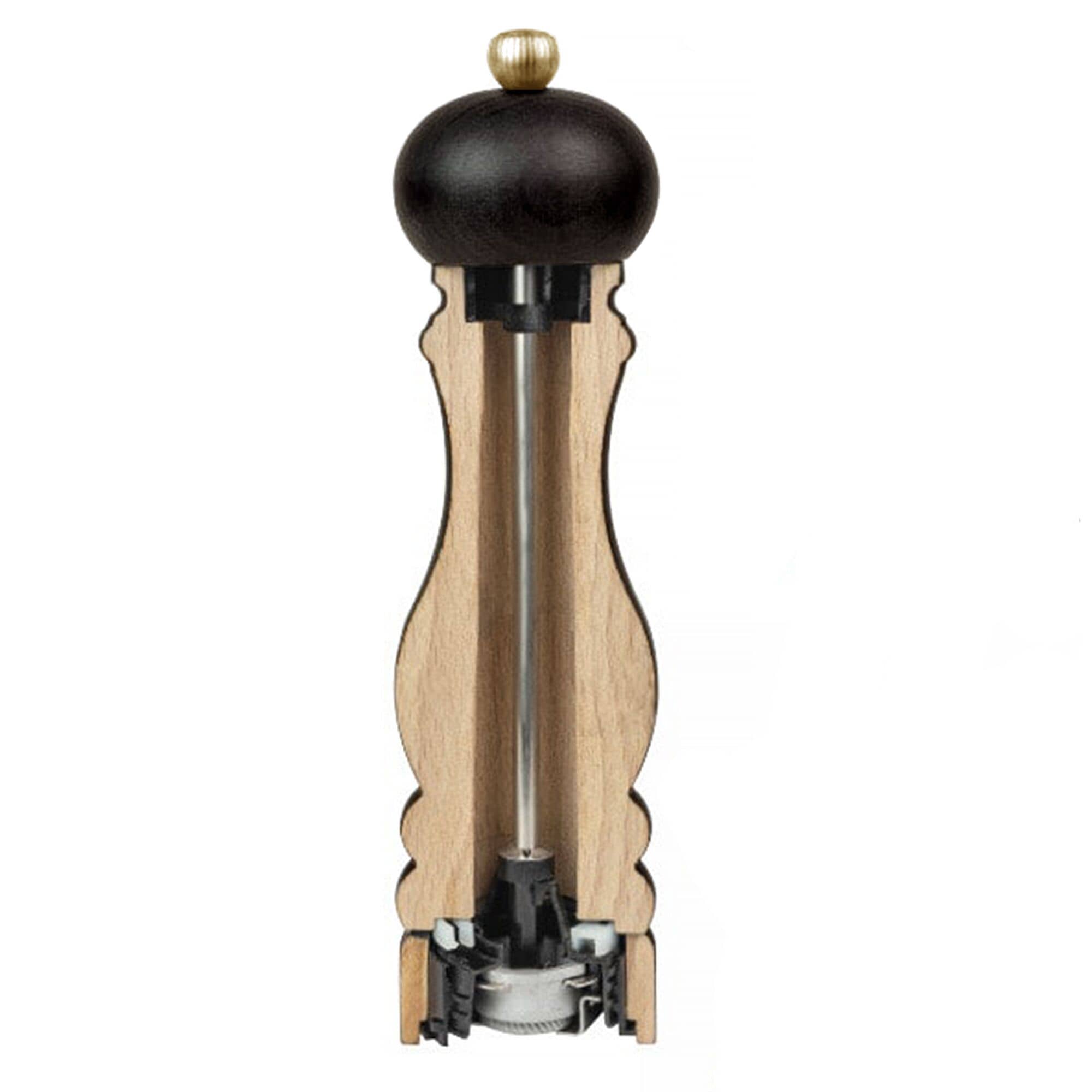 (3 bucăți) PEUGEOT | PARIS - Râșniță de piper - Lemn - Ciocolată - Înălțime: 400 mm — 9