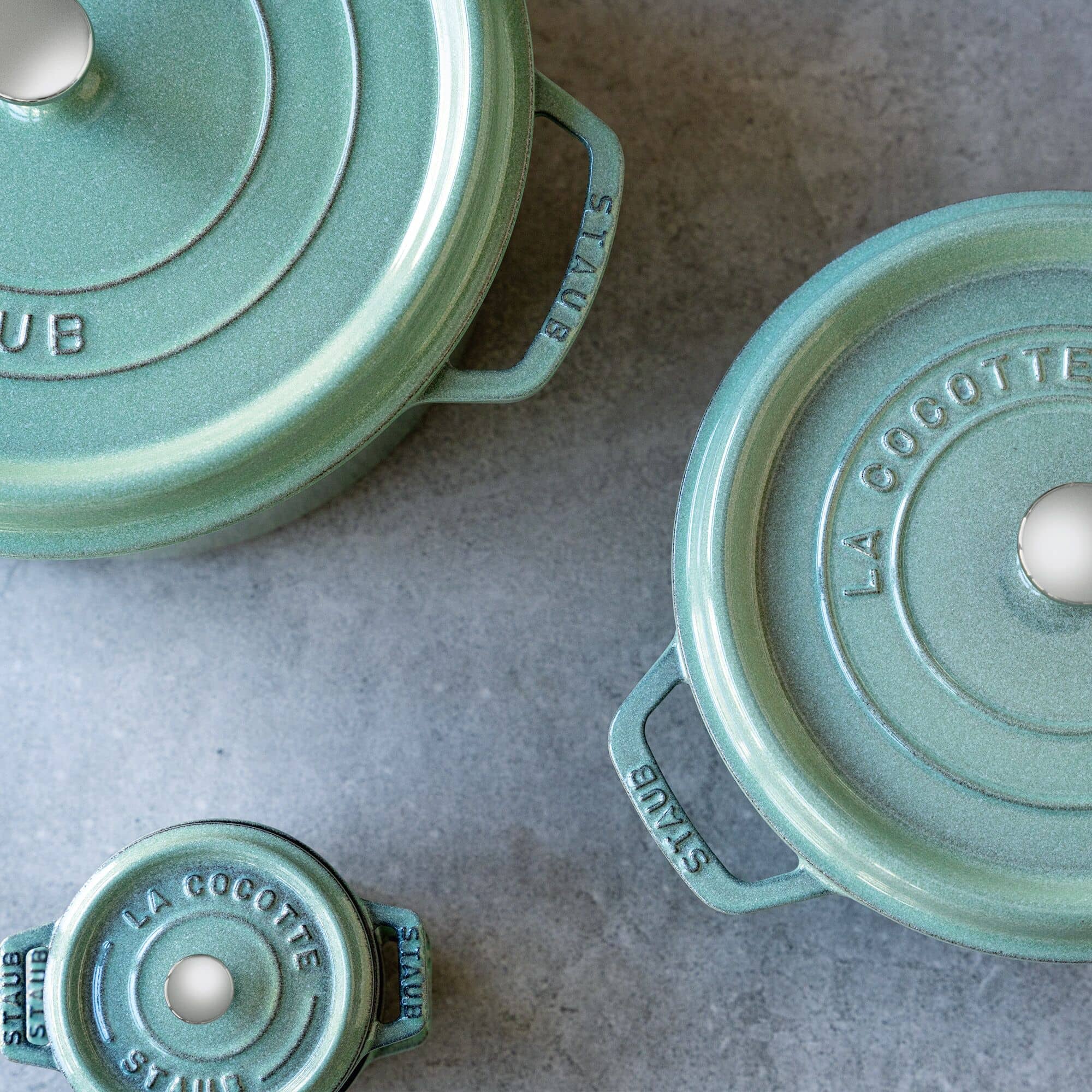 STAUB | LA COCOTTE - Cocotte - Ø 260mm - Fontă - Verde salvie — 9