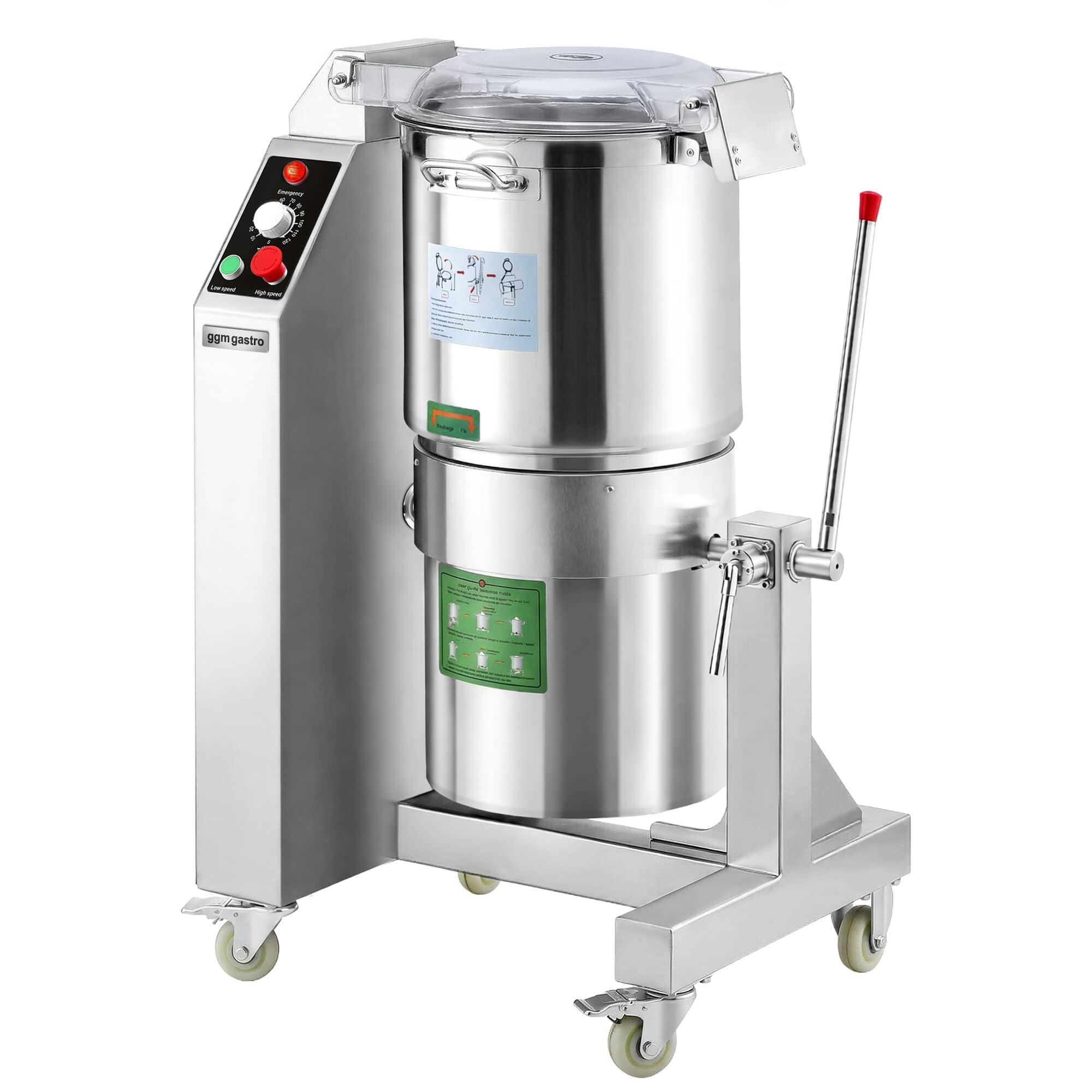 Cutter orizontal - 35 litri - 5,5 kW - 400 V - 1400 rpm — 5